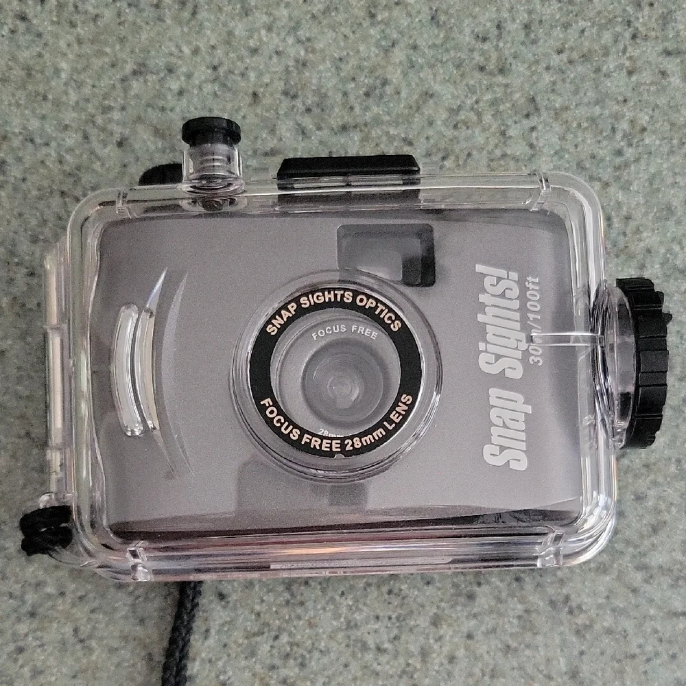 Gray Waterproof Camera